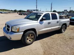 Salvage cars for sale at Colorado Springs, CO auction: 2006 Dodge Dakota Quad SLT