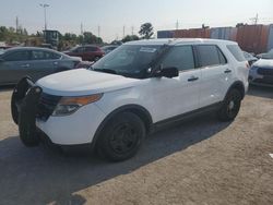 Ford salvage cars for sale: 2014 Ford Explorer Police Interceptor