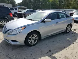 Salvage cars for sale at Seaford, DE auction: 2012 Hyundai Sonata GLS