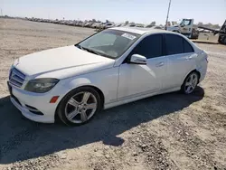 Mercedes-Benz salvage cars for sale: 2011 Mercedes-Benz C300