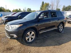 Salvage cars for sale at Bowmanville, ON auction: 2013 Toyota Highlander Base