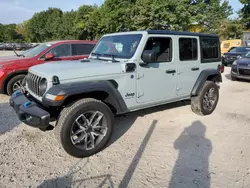 Salvage cars for sale at North Billerica, MA auction: 2024 Jeep Wrangler 4XE