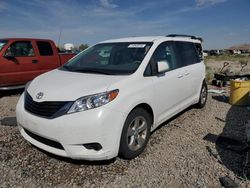 Salvage cars for sale at Magna, UT auction: 2012 Toyota Sienna LE