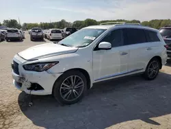 Salvage cars for sale at Bridgeton, MO auction: 2017 Infiniti QX60