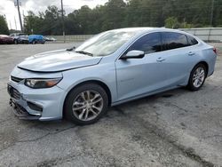 Carros salvage sin ofertas aún a la venta en subasta: 2017 Chevrolet Malibu LT