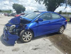 Salvage cars for sale at Orlando, FL auction: 2014 Hyundai Accent GLS