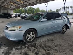 Toyota Camry le salvage cars for sale: 2005 Toyota Camry LE