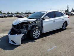 Salvage cars for sale at Rancho Cucamonga, CA auction: 2018 Nissan Sentra S