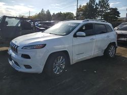 Jeep Vehiculos salvage en venta: 2017 Jeep Cherokee Overland