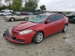 Salvage cars for sale from Copart Cicero, IN: 2013 Dodge Dart SXT