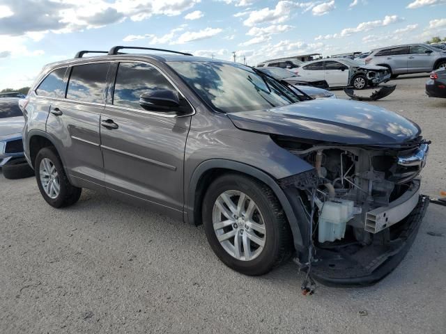 2014 Toyota Highlander LE