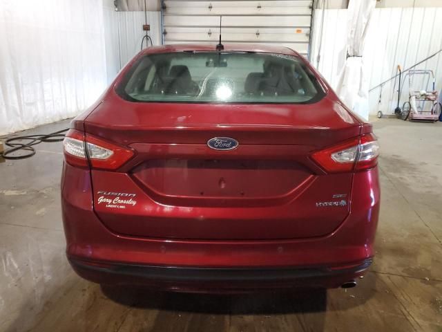 2016 Ford Fusion SE Hybrid