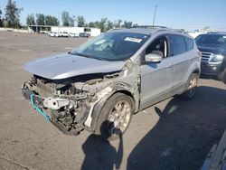 Salvage cars for sale at Portland, OR auction: 2015 Ford Escape Titanium