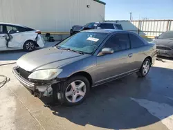 Salvage cars for sale at Haslet, TX auction: 2004 Honda Civic EX