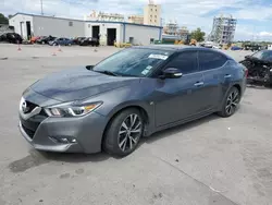 Salvage cars for sale at New Orleans, LA auction: 2017 Nissan Maxima 3.5S