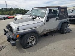 Jeep salvage cars for sale: 2005 Jeep Wrangler / TJ Sport