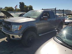 Salvage trucks for sale at Martinez, CA auction: 2011 Ford F150 Super Cab