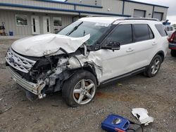 Salvage cars for sale at auction: 2018 Ford Explorer XLT