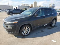 Jeep salvage cars for sale: 2016 Jeep Cherokee Limited