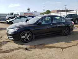 Salvage cars for sale at Chicago Heights, IL auction: 2016 Honda Accord Touring