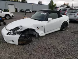 Salvage cars for sale at Portland, OR auction: 2000 Honda S2000