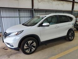 Salvage cars for sale from Copart Mocksville, NC: 2015 Honda CR-V Touring