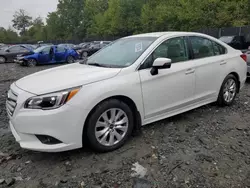 Subaru Vehiculos salvage en venta: 2017 Subaru Legacy 2.5I Premium