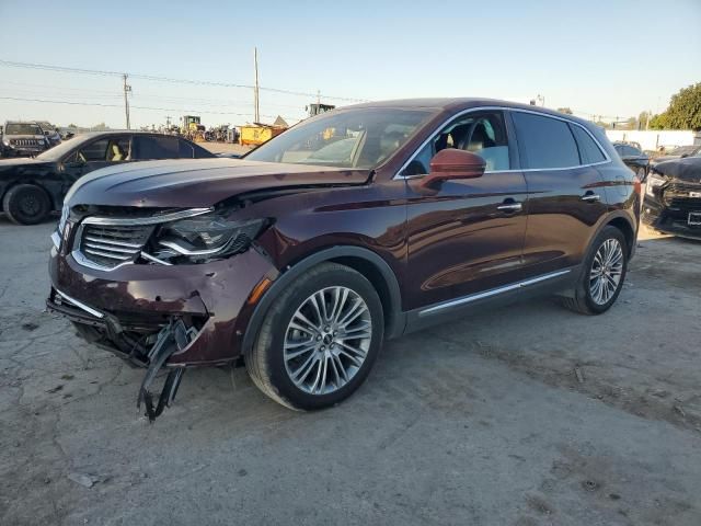 2018 Lincoln MKX Reserve