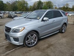 Salvage cars for sale at Marlboro, NY auction: 2013 Mercedes-Benz ML 63 AMG