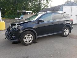 Salvage cars for sale at East Granby, CT auction: 2014 Toyota Rav4 LE