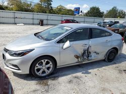 Chevrolet salvage cars for sale: 2018 Chevrolet Cruze Premier