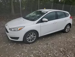 Salvage cars for sale at Cicero, IN auction: 2015 Ford Focus SE