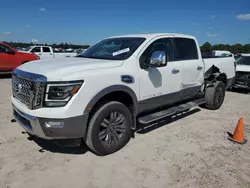 Salvage cars for sale at Houston, TX auction: 2023 Nissan Titan XD SV