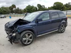 Dodge salvage cars for sale: 2017 Dodge Journey Crossroad