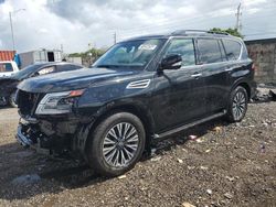 Salvage cars for sale at Homestead, FL auction: 2022 Nissan Armada SL