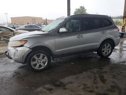 Salvage cars for sale at Gaston, SC auction: 2008 Hyundai Santa FE SE