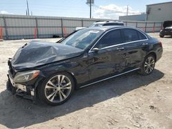 Salvage cars for sale at Jacksonville, FL auction: 2016 Mercedes-Benz C300