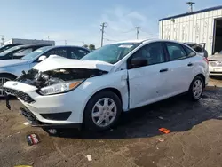 Salvage cars for sale at Chicago Heights, IL auction: 2017 Ford Focus S