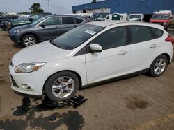 Salvage cars for sale at Woodhaven, MI auction: 2012 Ford Focus SE