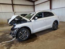 Salvage cars for sale at Pennsburg, PA auction: 2021 Audi Q5 Premium Plus