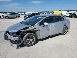 Salvage cars for sale at Houston, TX auction: 2015 Honda Civic SE