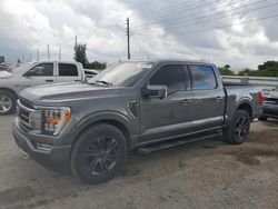 Ford Vehiculos salvage en venta: 2021 Ford F150 Supercrew