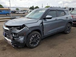 Chevrolet Trailblzr salvage cars for sale: 2021 Chevrolet Trailblazer LT