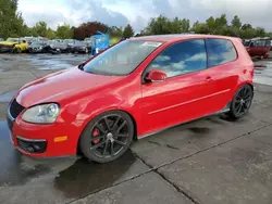 Volkswagen salvage cars for sale: 2007 Volkswagen New GTI Fahrenheit