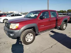 Salvage cars for sale at Grand Prairie, TX auction: 2007 Toyota Tacoma Double Cab Prerunner Long BED