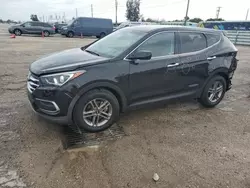 Salvage cars for sale at Miami, FL auction: 2018 Hyundai Santa FE Sport