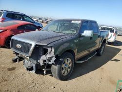 Salvage cars for sale at Brighton, CO auction: 2008 Ford F150 Supercrew