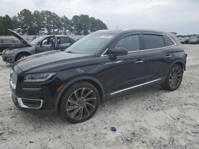 2019 Lincoln Nautilus Reserve