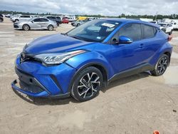 Salvage cars for sale at Houston, TX auction: 2021 Toyota C-HR XLE