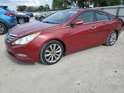 Salvage cars for sale at Riverview, FL auction: 2012 Hyundai Sonata SE